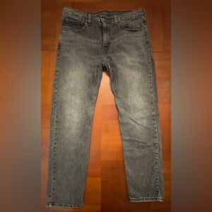 Levi’s 502 Taper Fit Jeans Gray Washed Denim Men’s Size 36x32